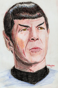 Spock by Tram Painter at Flickr.