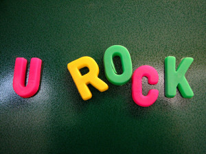 You Rock by Caro Wallis at Flickr.