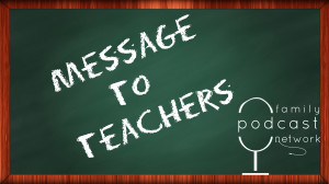 Message to Teachers
