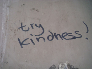Try Kindness by Louisa Billeter at Flickr